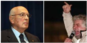 Napolitano Presidente per la seconda volta. Il fallimento dei partiti. L'ira di Grillo